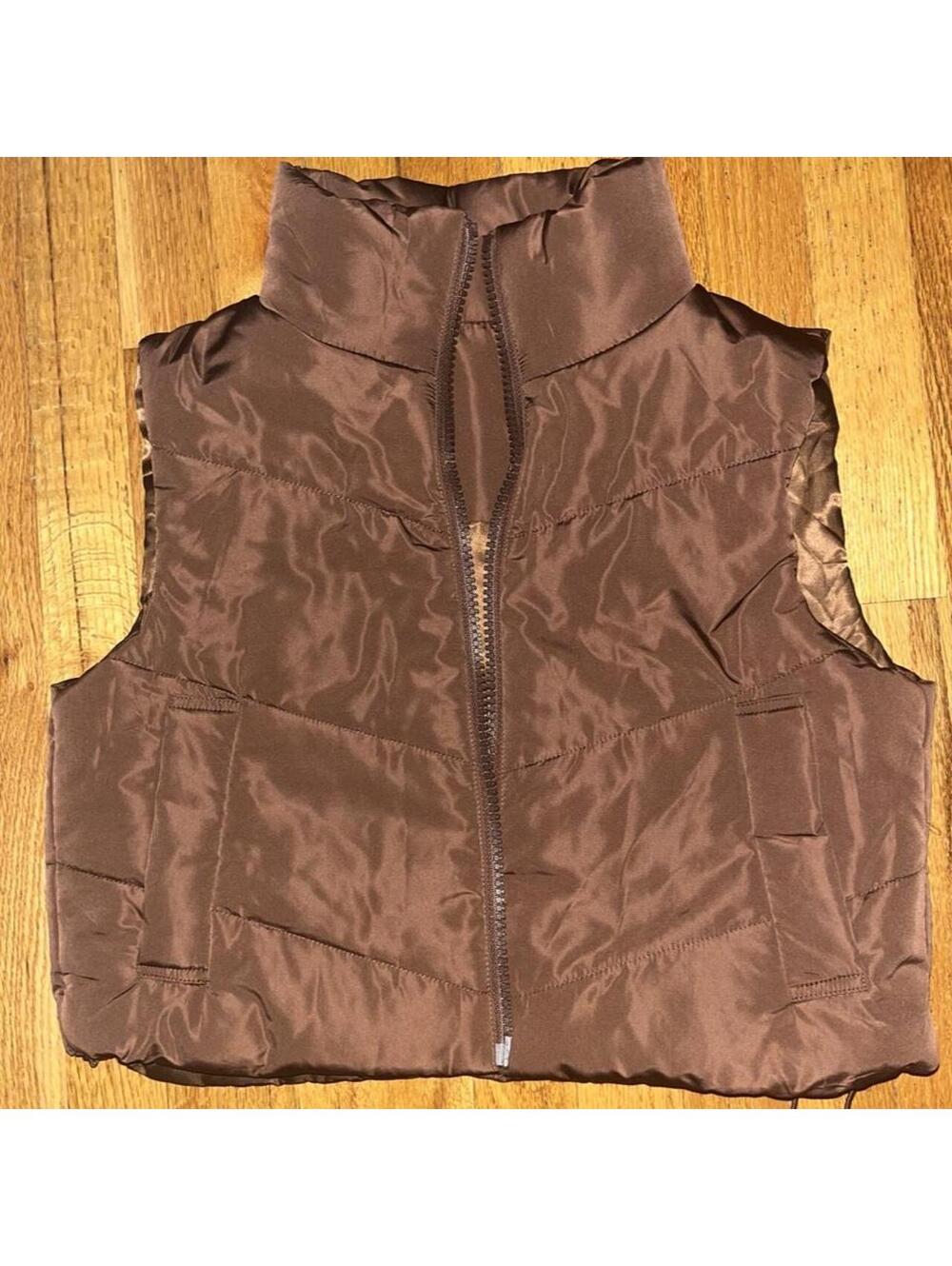 Shein Women's Brown Gilet